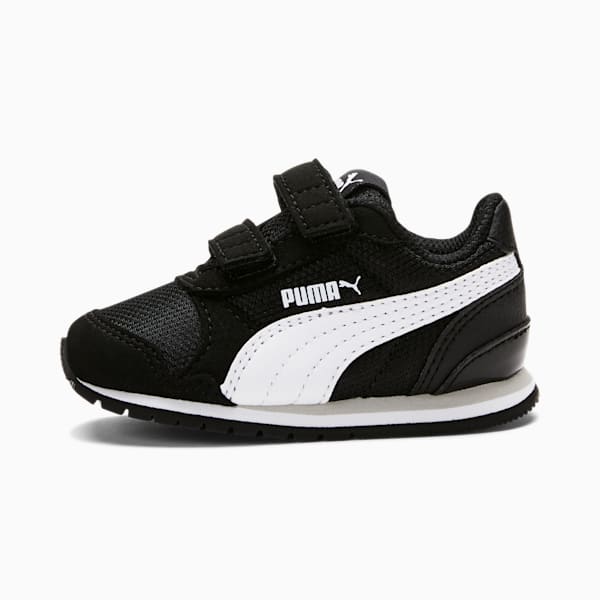 Chaussures ST Runner v2 en maille Bébé, Puma Black-Puma White-Gray Violet, extralarge